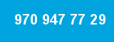 970 947 77 29 970 947 77 29